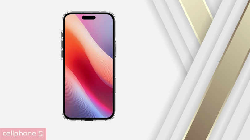 Ốp lưng iPhone 16 Spigen Spigen Liquid Crystal Clear (Trong Suốt)