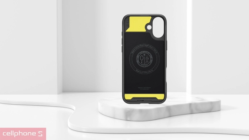 Tính năng ốp lưng iPhone 16 Spigen Rugged Armor with Magsafe Matte