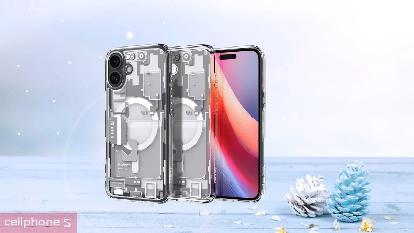 Thiết kế ốp lưng iPhone 16 Spigen Ultra Hybrid with MagSafe Zero One