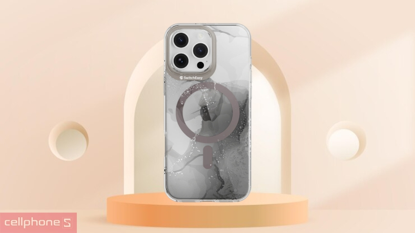 Thiết kế ốp lưng iPhone 16 Pro Max Switcheasy 3D Veil