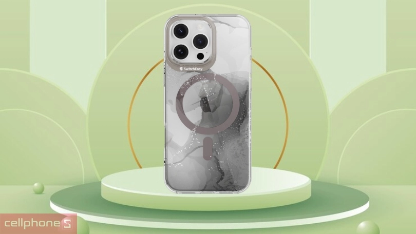 Thiết kế ốp lưng iPhone 16 Pro Max Switcheasy 3D Veil