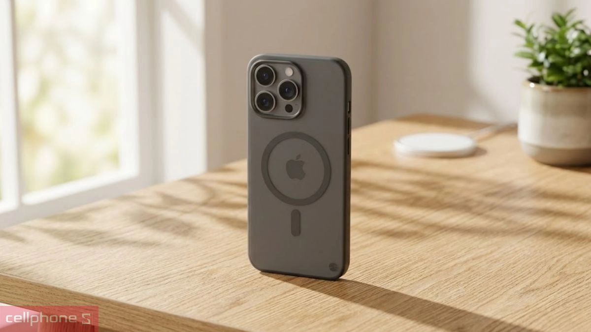 Tích hợp MagSafe trên ốp lưng SwitchEasy iPhone 16 Pro Max