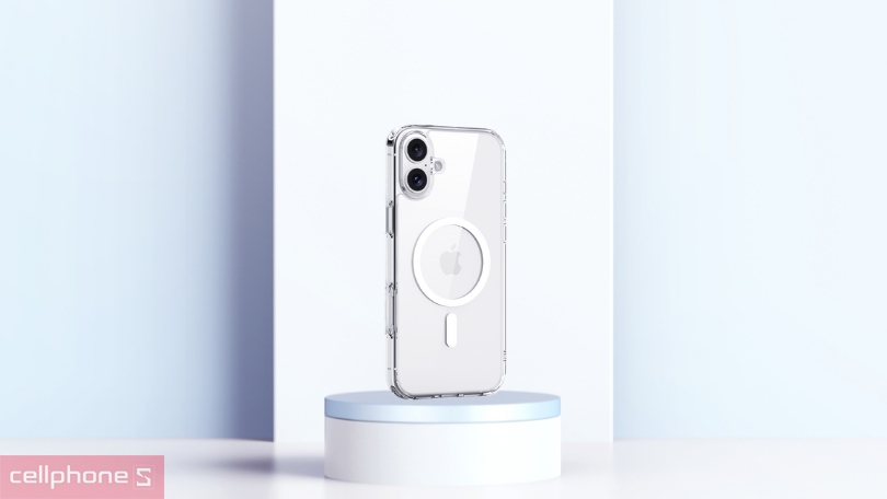 Chất lượng ốp lưng iPhone 16 TGVIS LEN Magsafe Clear