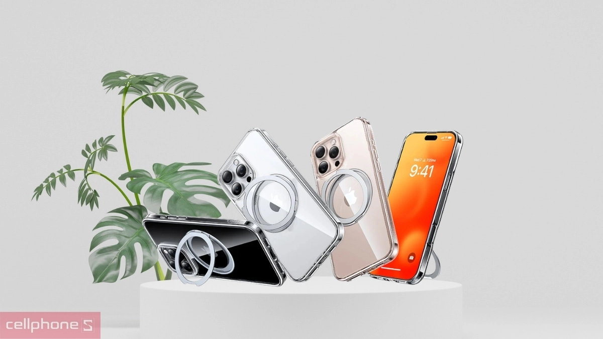 Cấu trúc ốp lưng iPhone 16 Pro Max Torras O1S With Magsafe