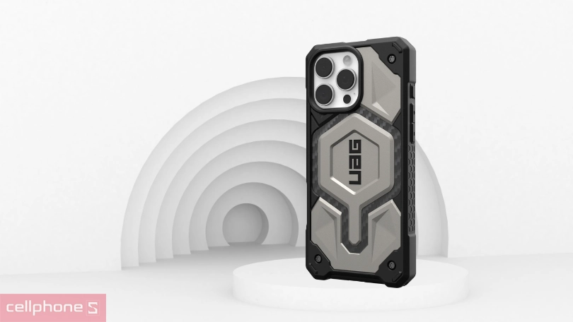 Ốp lưng iPhone 16 Pro Max UAG Monarch Pro Titanium - Thẩm mỹ và bền bỉ