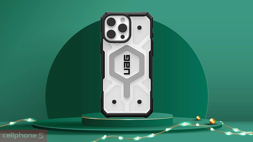 Ốp lưng iPhone 16 Pro Max UAG Pathfinder Clear MagSafe - Ngăn ngừa hư hại tốt với vẻ ngoài mạnh mẽ