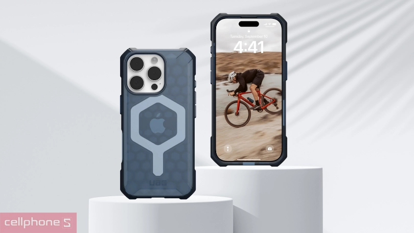 Ốp lưng iPhone 16 Pro UGA Essential Armor MagSafe – Chống sốc, bảo vệ siêu việt