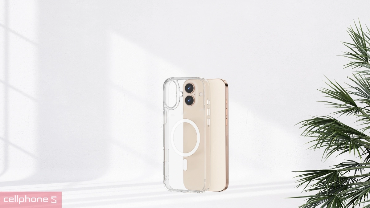 Thiết kế Ốp lưng iPhone 16 Plus Wiwu MCC-102 Clear