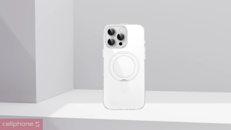 Thiết kế ốp iPhone 16 Pro Max Wiwu MCC-201 Clear