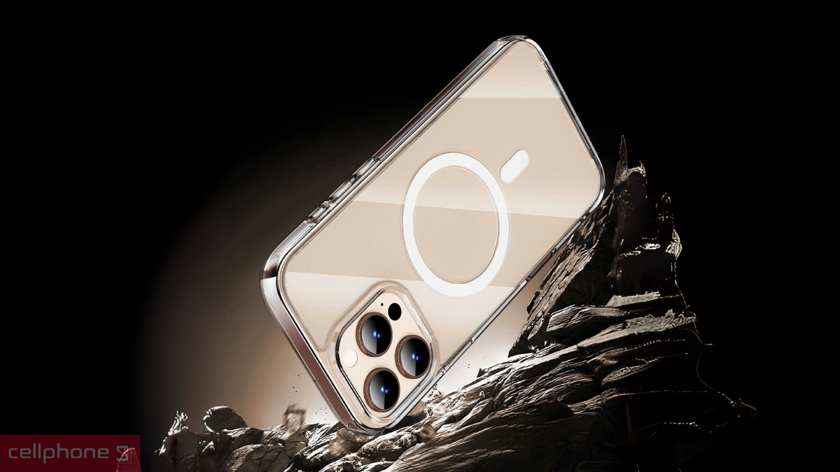 Tính năng ốp lưng iPhone 16 Pro Wiwu MCC 102 Clear