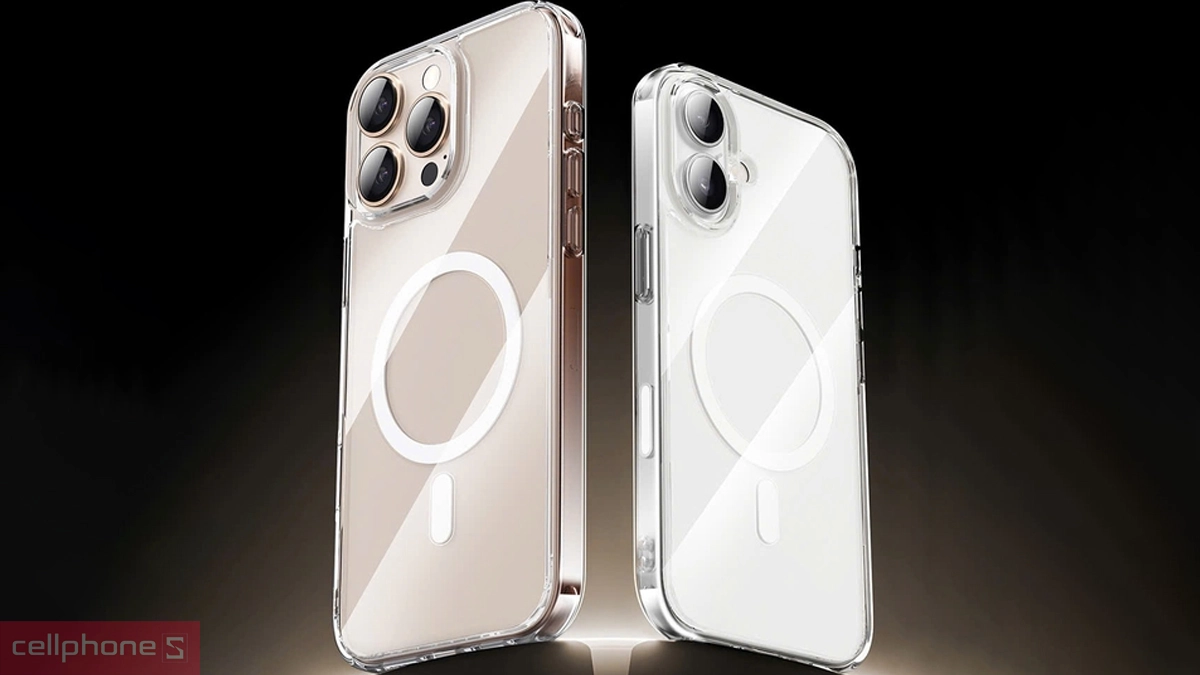 Ốp lưng iPhone 16 Wiwu MCC-102 Clear được trang bị kết cấu chống sốc bốn góc