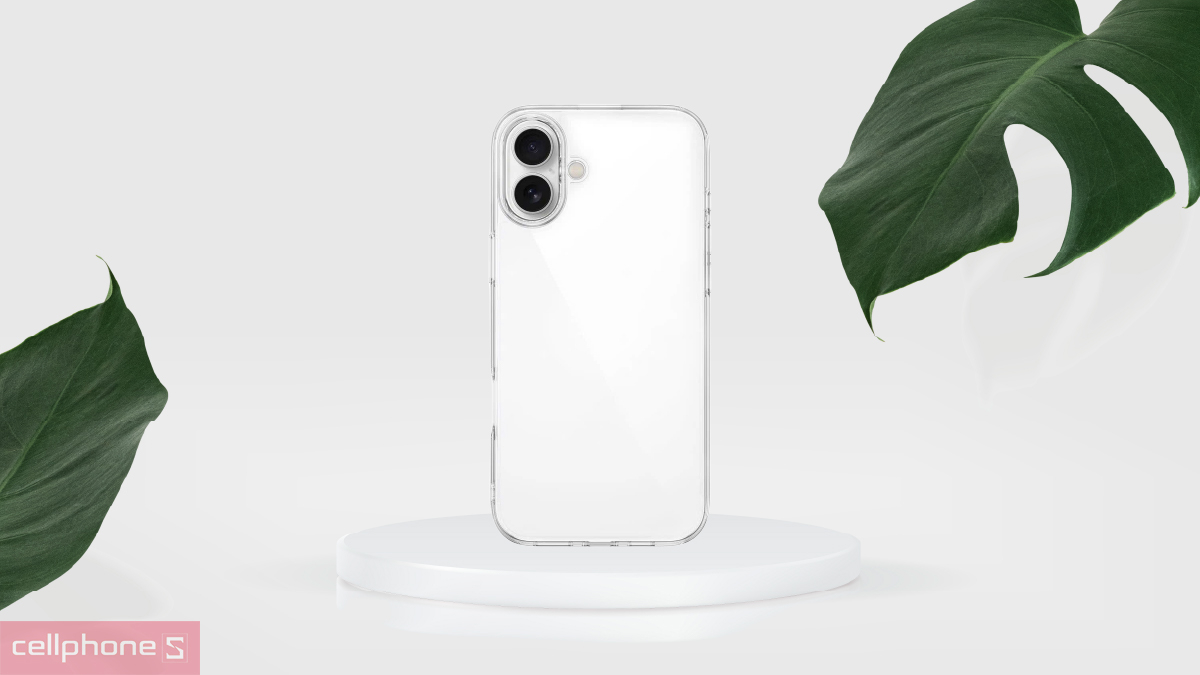Thiết kế ốp lưng iPhone 16 Wiwu TPP-109 Clear