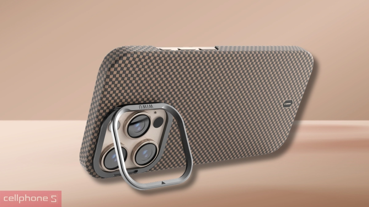 Thiết kế ốp lưng WiWU iPhone 16 Pro Max