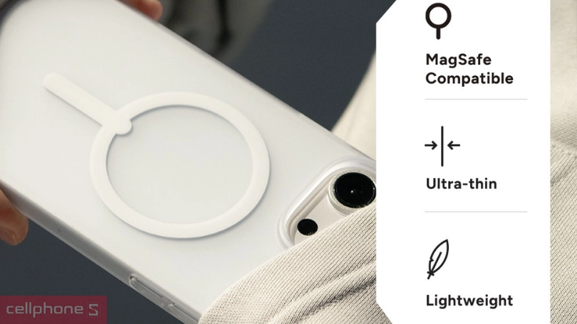 Ốp lưng iPhone 16 Pro Max Zagg ESNTL Hampton Magsafe Lite