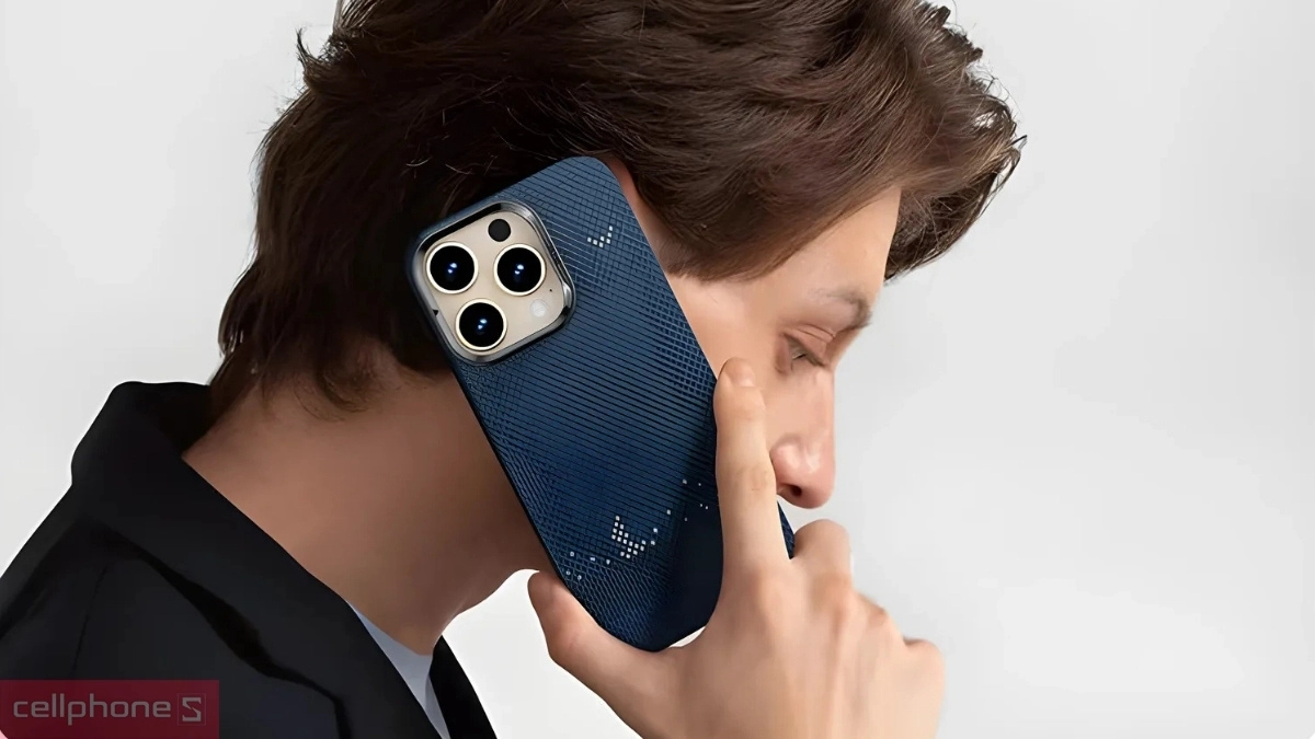 Ốp lưng iPhone 16 Pro Max Wiwu Aramid Armor Salling DCC-209