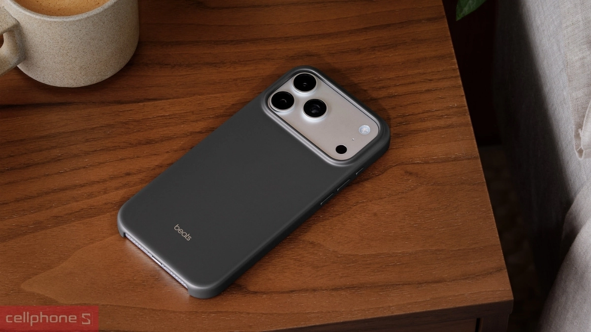 Thiết kế Ốp lưng iPhone 17 Pro Max Beats Camera Control With Magsafe