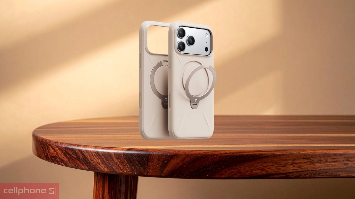 Thiết kế ốp lưng iPhone 17 Pro Torras Q Pro With MagSafe