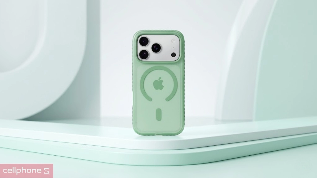 Hệ thống giảm sốc ốp lưng iPhone 17 Pro Belkin SheerForce Grip with MagSafe