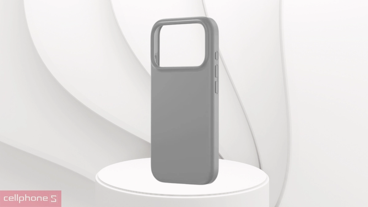 Cơ chế giảm chấn đàn hồi ốp lưng iPhone 17 Pro Max Cooyee Soft Feel