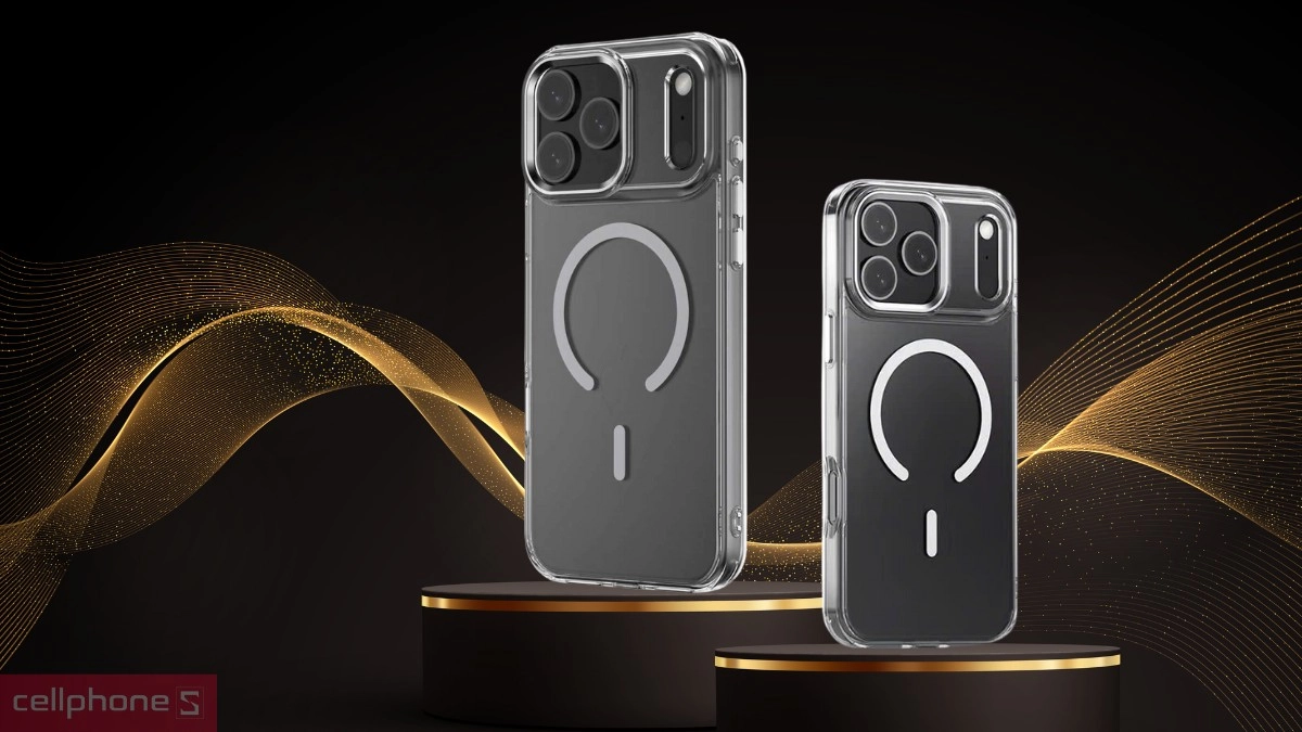 Mặt lưng ốp lưng iPhone 17 Pro Max Cooyee Through The Armor