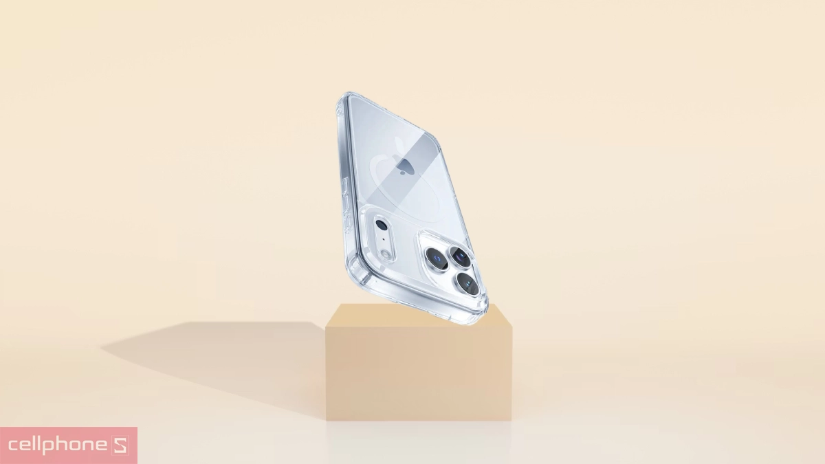 Chức năng ốp lưng iPhone 17 Pro Innostyle CrystalGuard With MagSafe Clear DRS