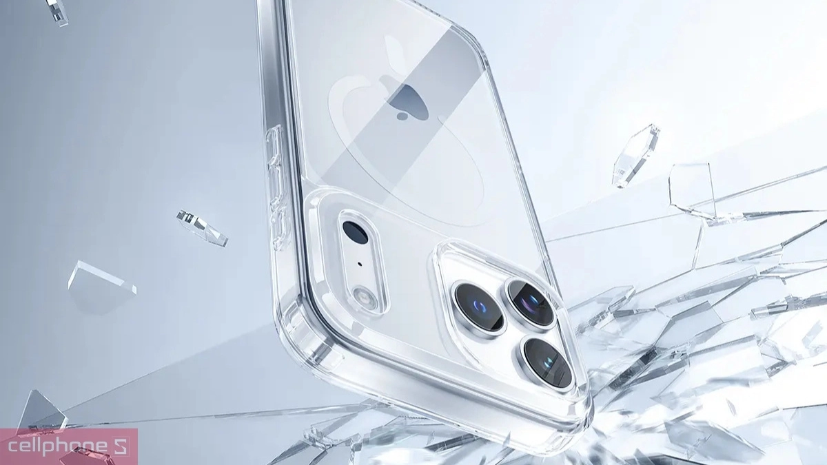 Chức năng ốp lưng iPhone 17 Pro Max Innostyle Crystalguard With MagSafe Clear DRS