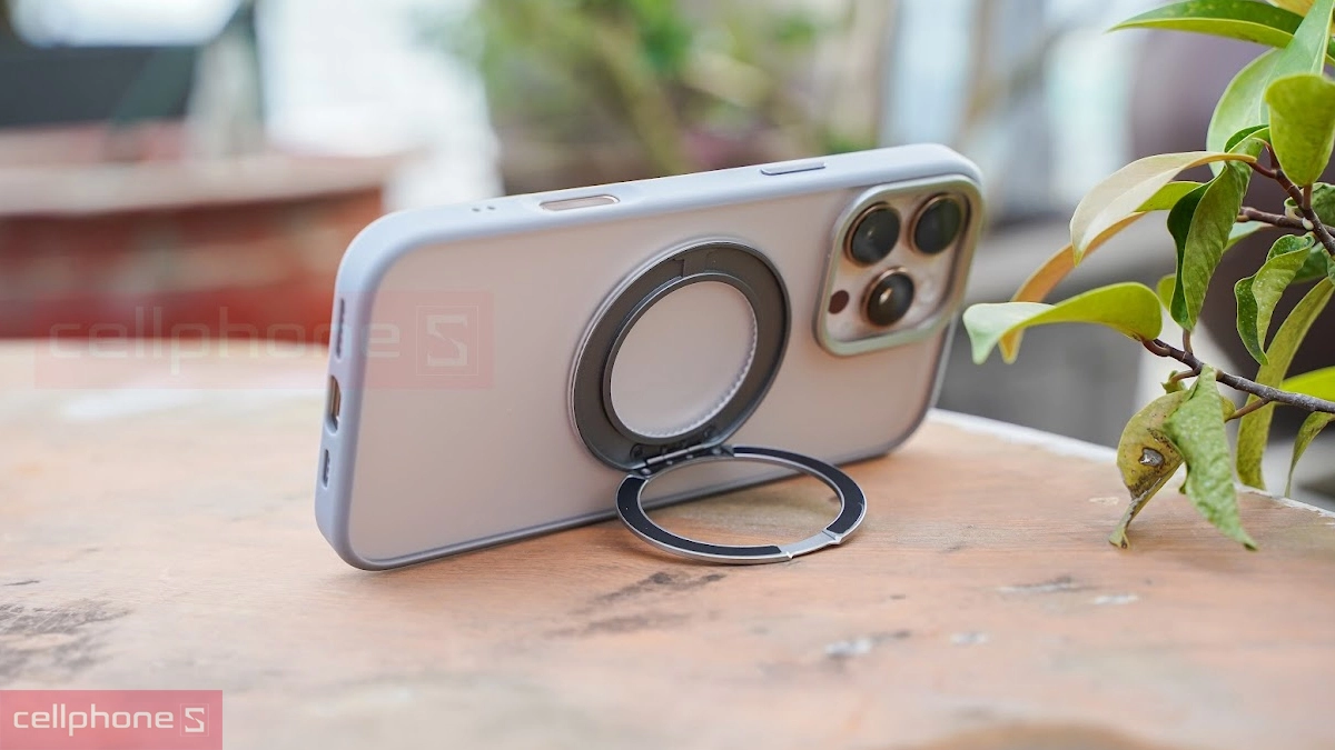 Ốp lưng iPhone 16 Pro Max Likgus Stand With MagSafe – Tinh tế, tiện ích gấp đôi