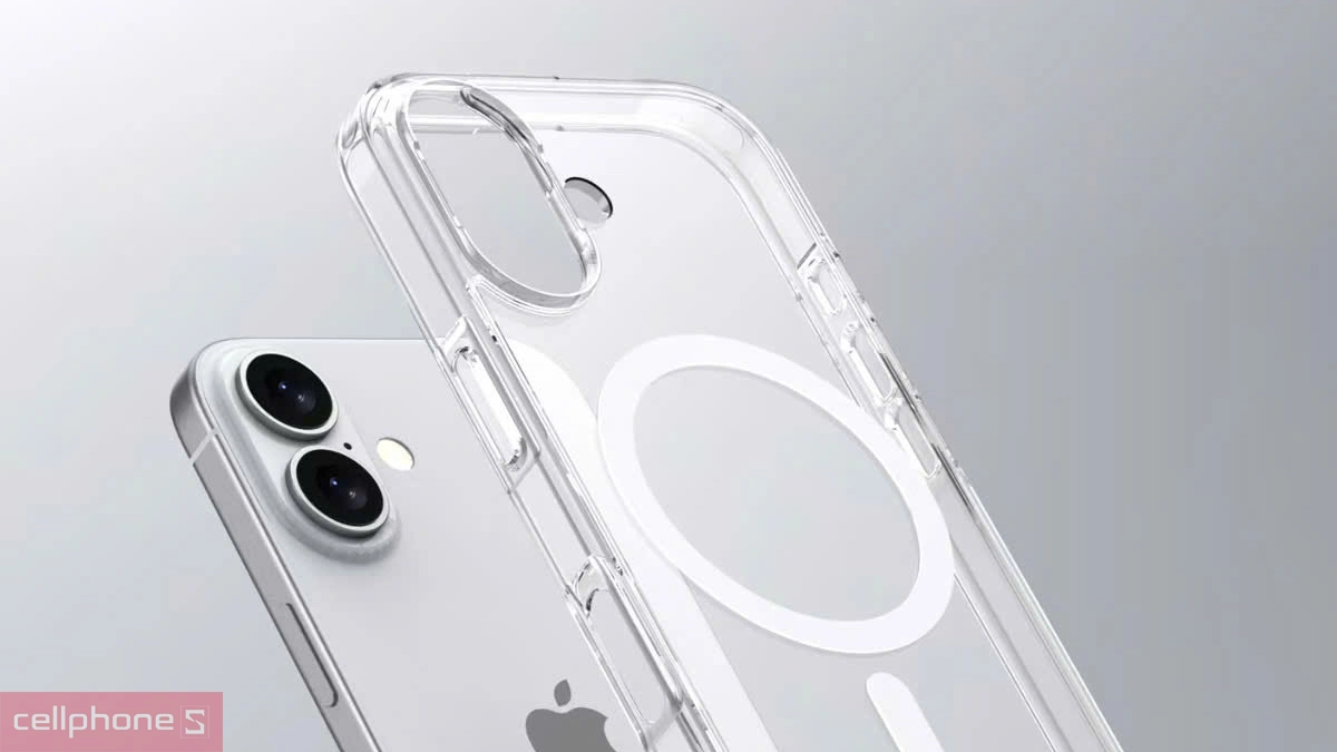 Thiết kế ốp lưng iPhone 17 Likgus With MagSafe Clear
