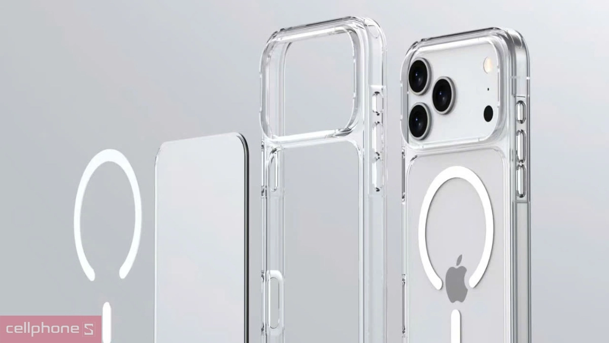 Khả năng kháng sốc, bảo vệ ấn tượng của ốp lưng iPhone 17 Pro Max Likgus with Magsafe clear