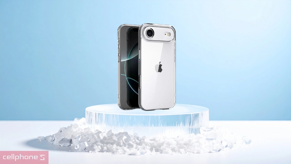 Khả năng chống sốc, chống va đập của ốp lưng iPhone Air Likgus Clear