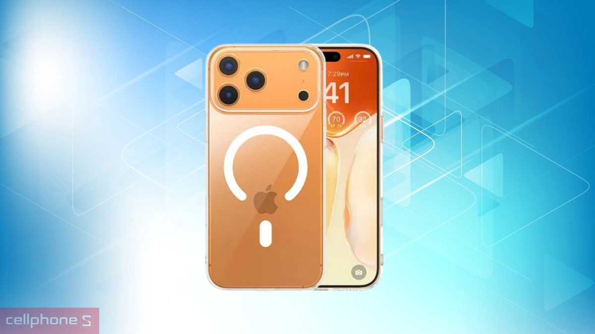 Khả năng kháng va đập, trầy xước hiệu quả của ốp lưng iPhone 17 Pro Max Memumi With MagSafe Clear