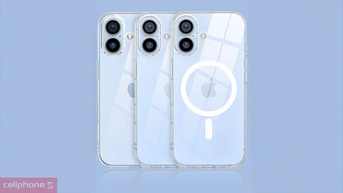 Ốp lưng iPhone 17 Memumi with Magsafe Clear