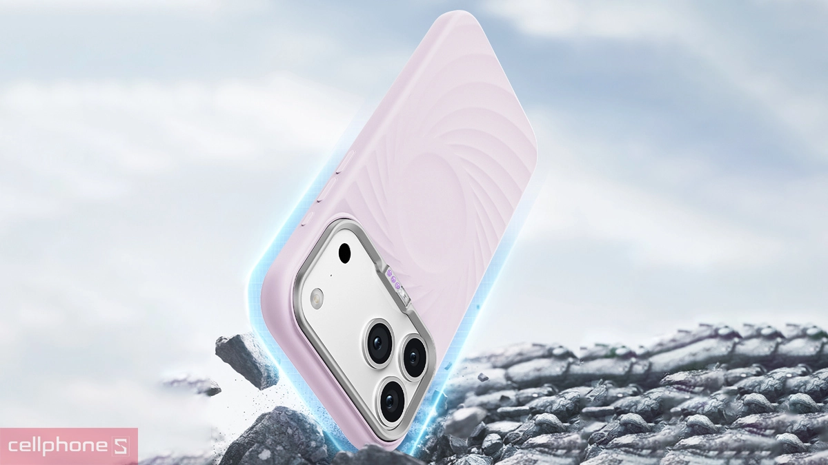 Ốp lưng iPhone 17 Pro Max Memumi Diamond With MagSafe – Bảo vệ bền bỉ, thiết kế tinh xảo