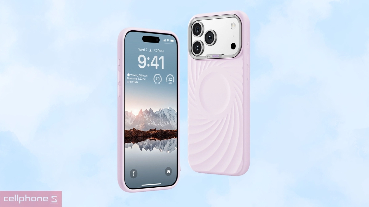 Thiết kế, màu sắc của ốp lưng iPhone 17 Pro Memumi Diamond With Magsafe