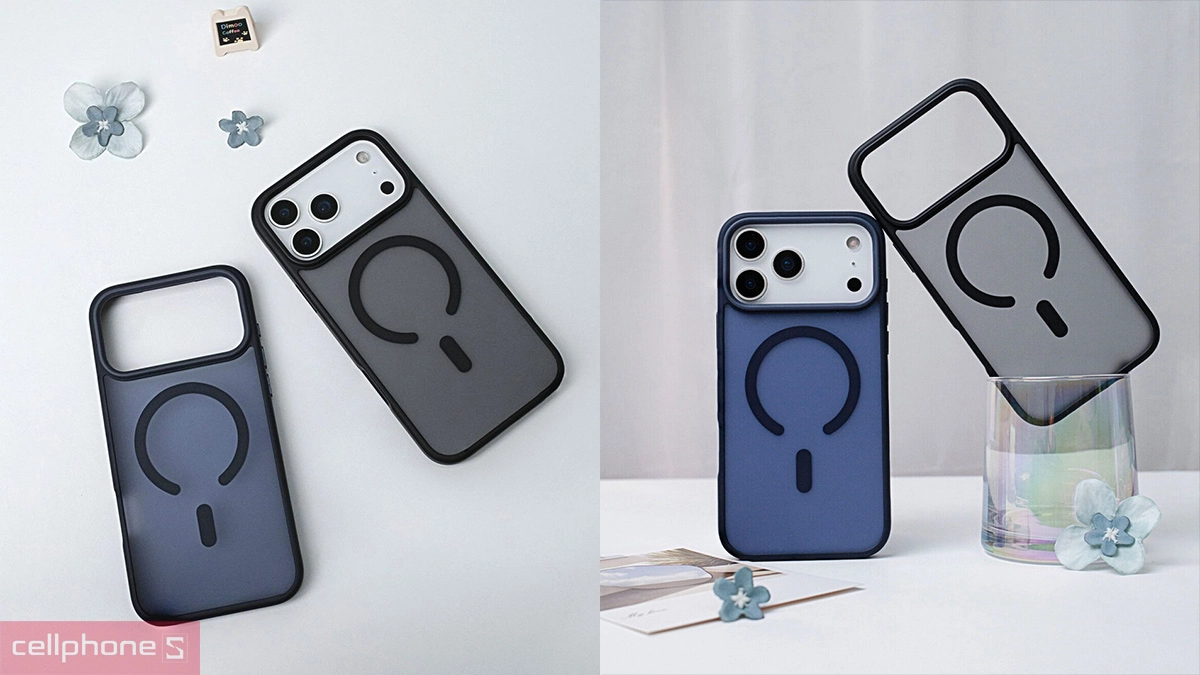 Thiết kế Ốp lưng iPhone 17 Pro Max Mipow Mattex With Magsafe