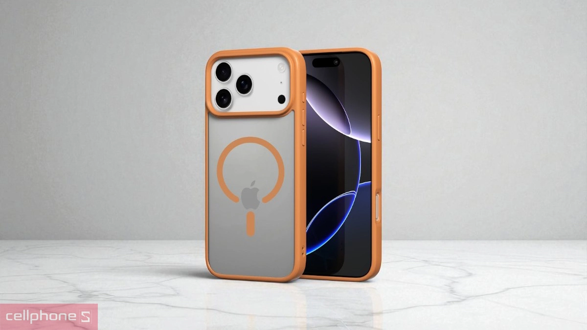Ốp lưng iPhone 17 Pro Mipow Mattex With Magsafe – Thời thượng và bảo vệ an toàn