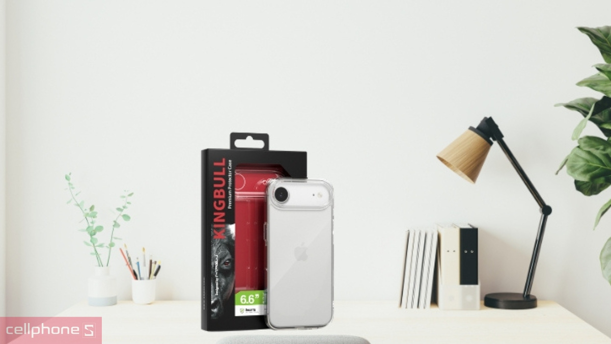 Ốp lưng iPhone Air Mipow Tempered Glass Transparent trong suốt - Thiết kế hiện đại và hạn chế trầy xước