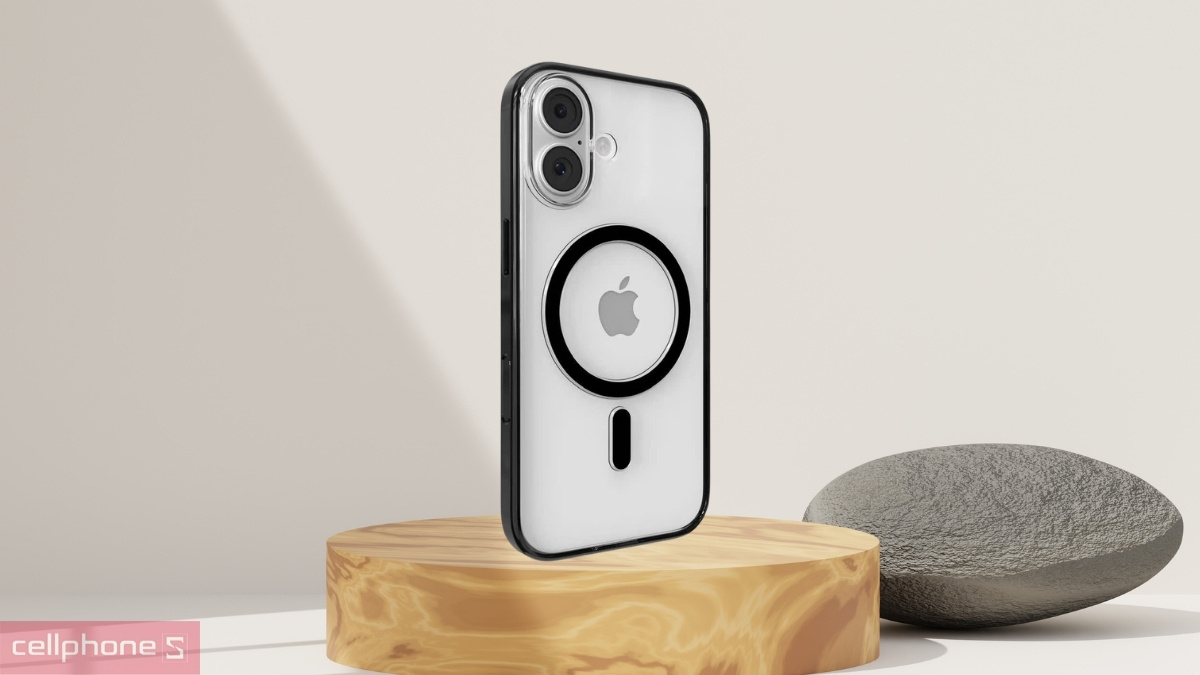 Vòng nam châm ốp lưng iPhone 17 Mutural Morandi With Magsafe