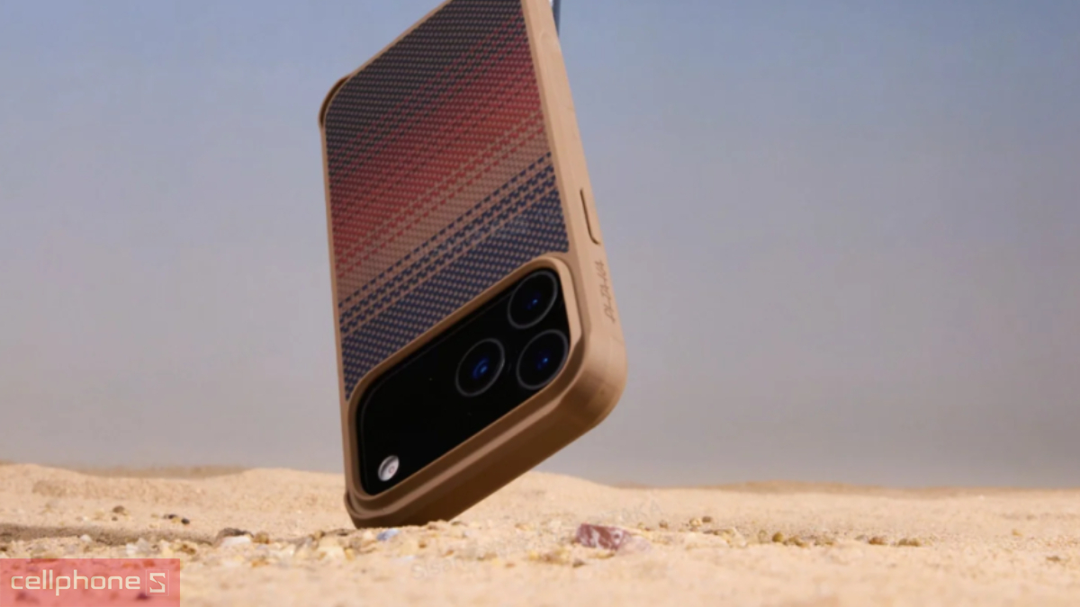 Khả năng chống sốc, chống trầy xước của ốp lưng iPhone 17 Pro Max Pitaka Military Grade Protective