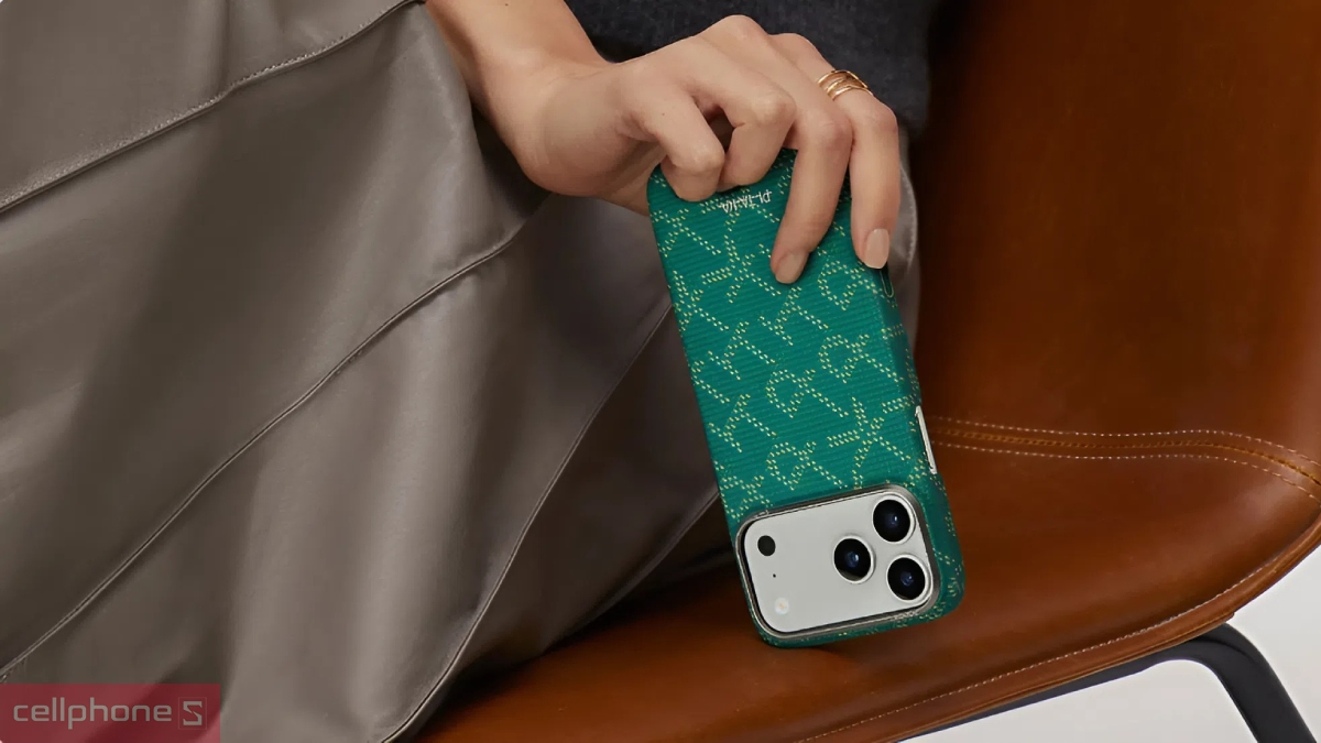 Cấu trúc ốp lưng iPhone 17 Pro Pitaka Ultra Slim Monogram