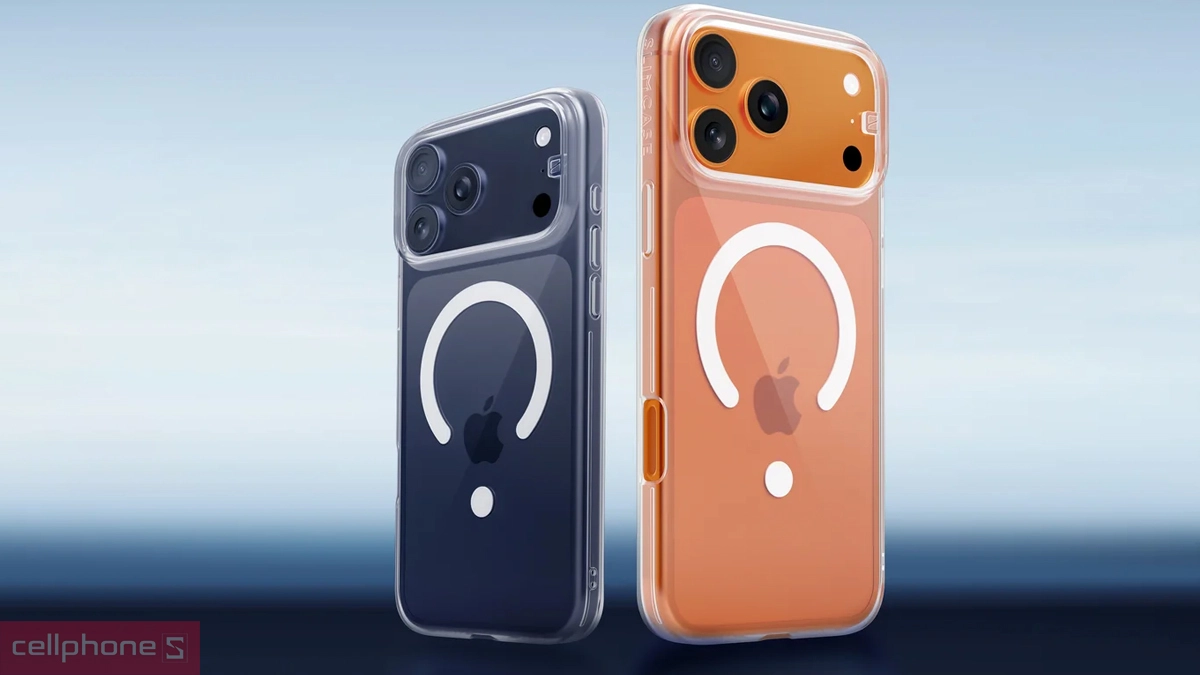 Khả năng bảo vệ toàn diện, hạn chế trầy xước của ốp lưng iPhone 17 Pro Max Slimcase Classic 2 With Magsafe Clear