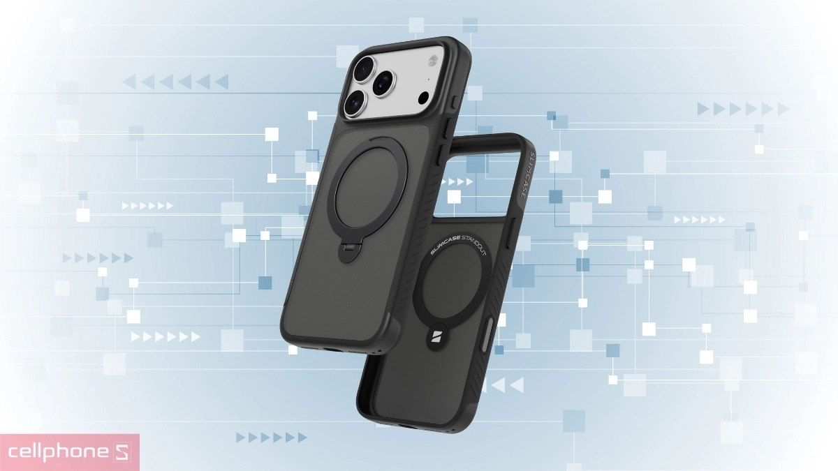 Tương thích sạc không dây ốp lưng Iphone 17 Pro Slimcase Standout with Magsafe