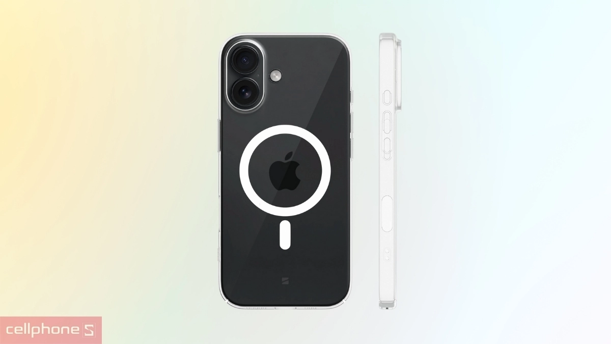Thiết kế ốp lưng iPhone 17 Slimcase Classic 2 With MagSafe Clear