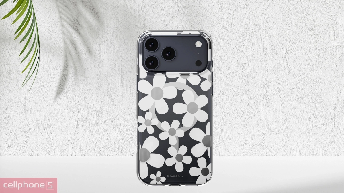 Ốp lưng iPhone 17 Pro Max SwitchEasy Fleur M 3D With Magsafe - Tích hợp MagSafe tiện lợi