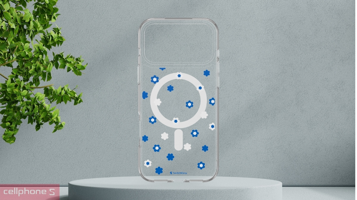 Ốp lưng iPhone 17 Pro Max Switcheasy Style M Flower With Magsafe – Bảo vệ tối ưu, phong cách thời thượng
