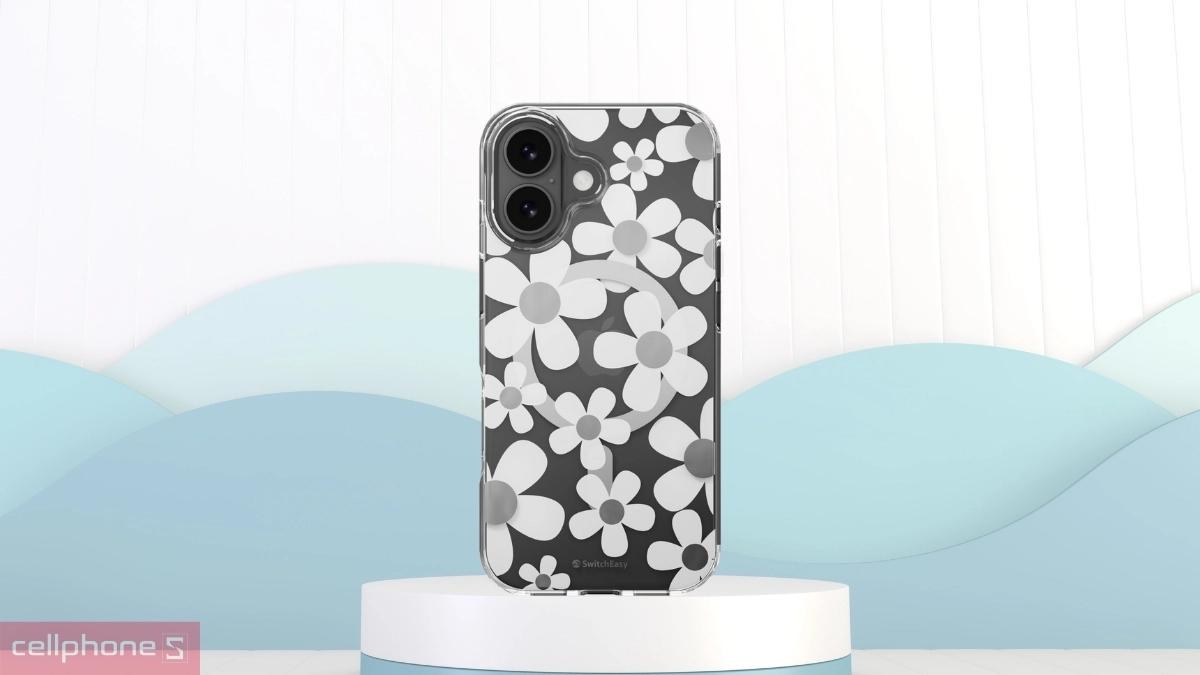 Ốp lưng iPhone 17 SwitchEasy Fleur M 3D With Magsafe