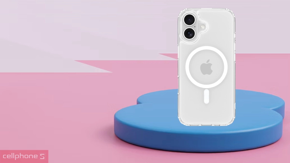 Ốp lưng iPhone 17 TGVIS Len Official Clear - Trải nghiệm chất lượng