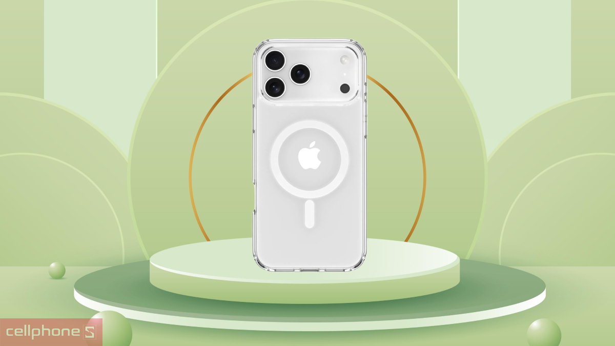 Khả năng bảo vệ, giảm trầy xước ấn tượng của ốp lưng iPhone 17 Pro TGVIS Len Official Clear