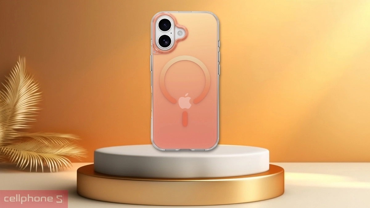 Thiết kế của ốp lưng iPhone 17 TGVIS Grace Neon