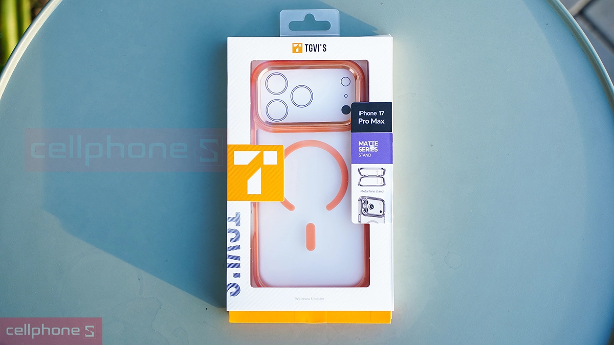 Ốp lưng TGVIS iPhone 17 Pro Max